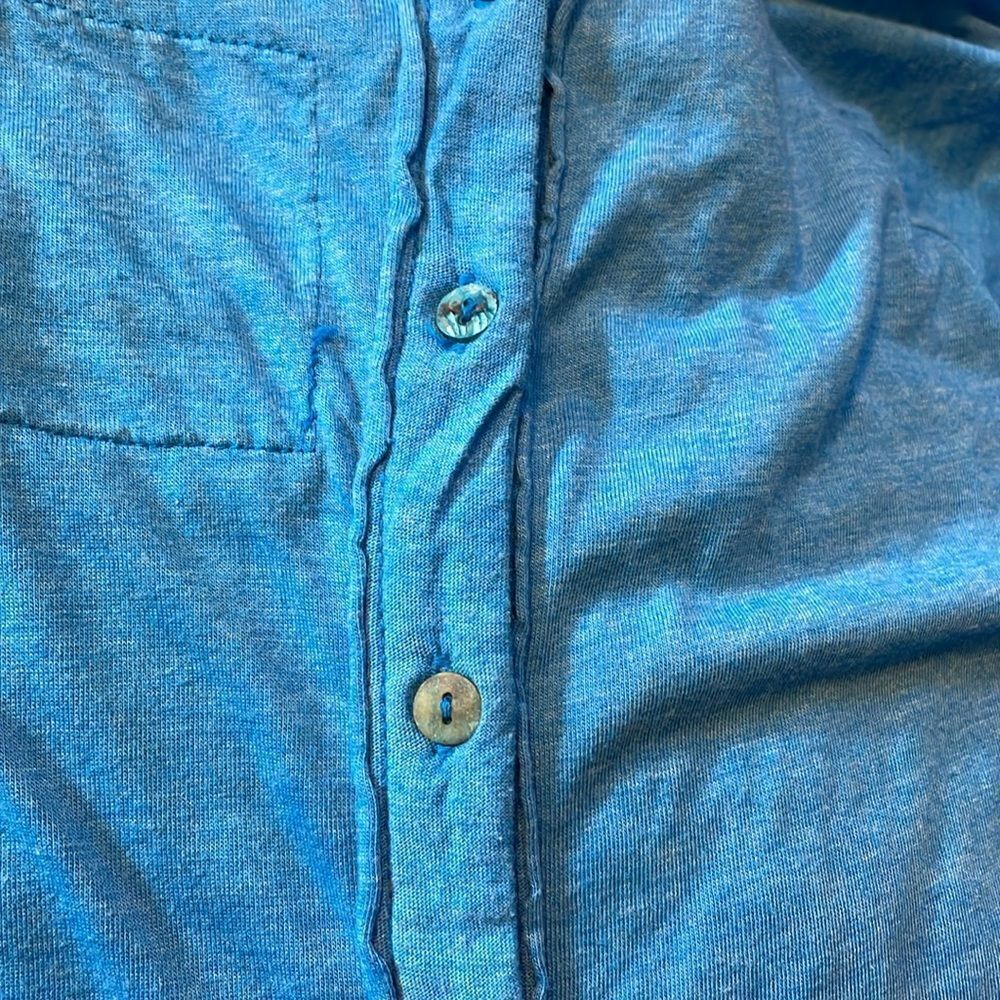 Johnny Was Embroidered Tunic Dress Blue S - Picture 5 of 8
